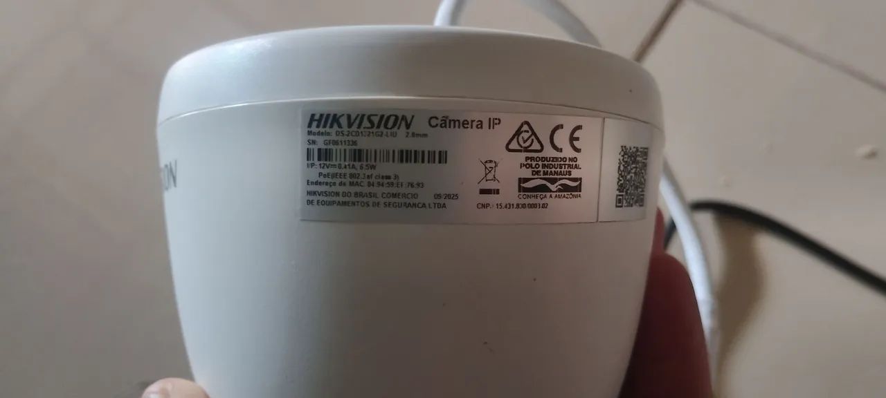 Câmera IP Hikivision  - Foto 2