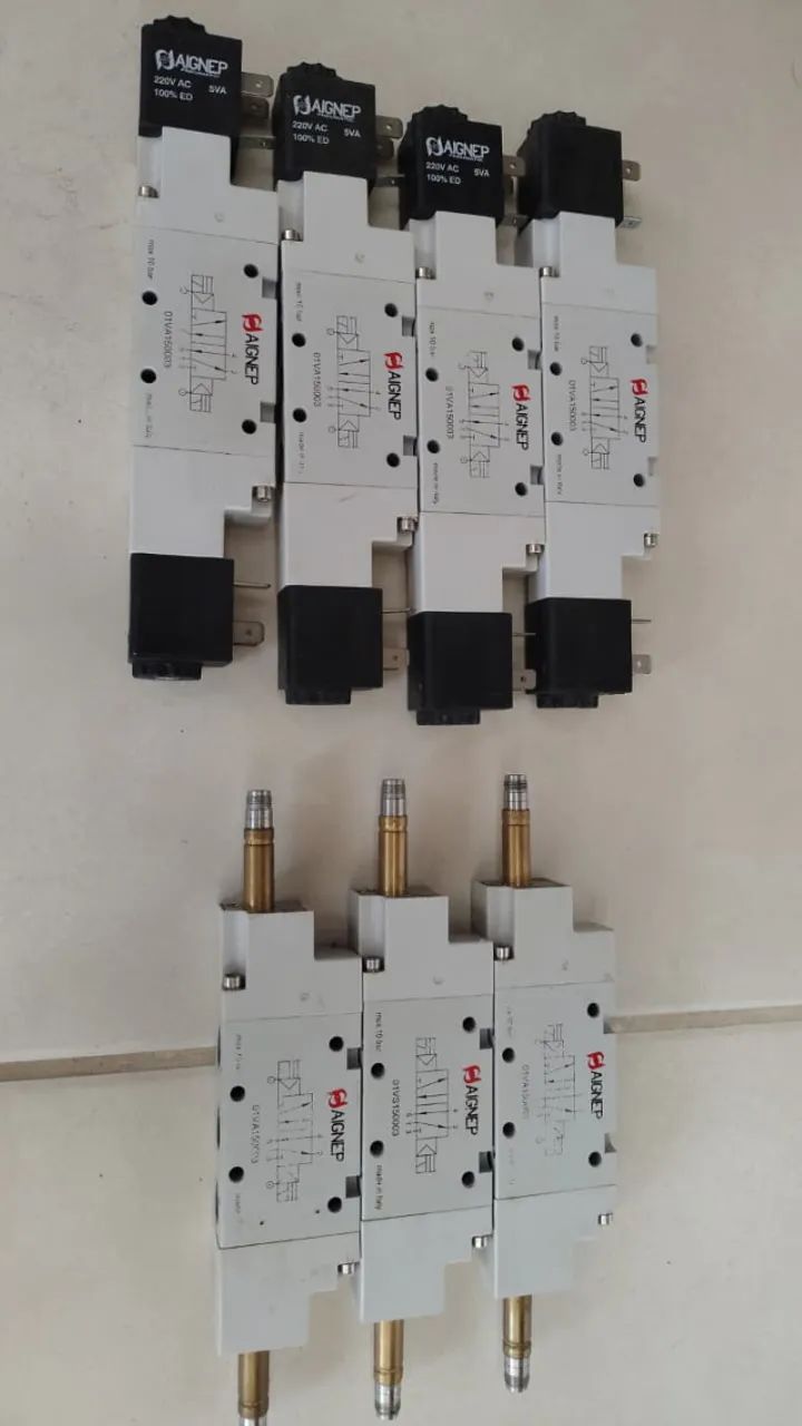 LOTE DE PRODUTOS PNEUMÁTICOS SMC/AIGNEP ETC - Foto 5
