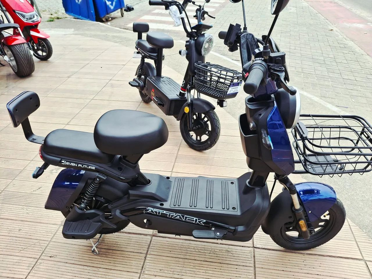 Bicicleta Elétrica Attack Pro 800W  - Foto 3
