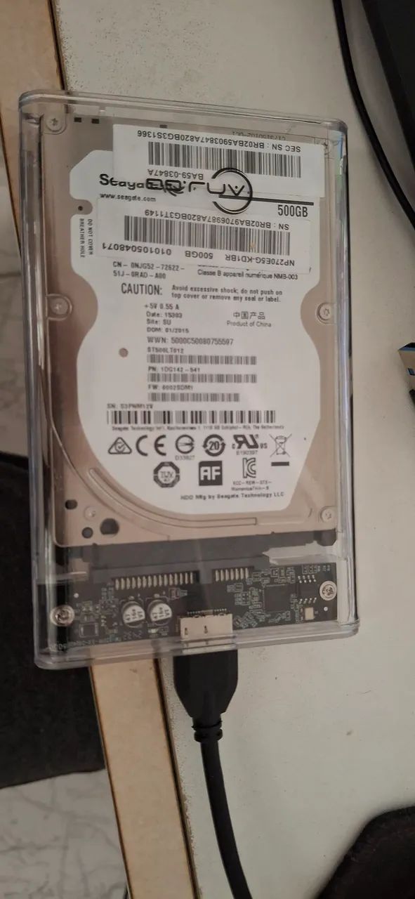 HD Seagate 500gb usb 3.0 - Foto 2