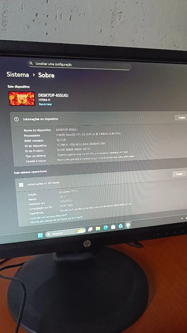 PC Gamer Completo - Xeon + 16gb + RX580 8gb + Teclado Mecânico - Foto 3