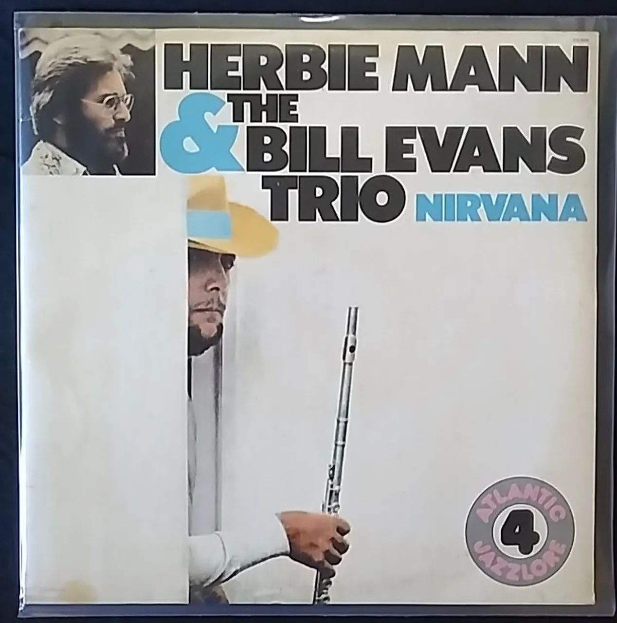 LP Herbie Mann & The Bill Evans Trio - Nirvana (Atlantic Jazzlore 1990 