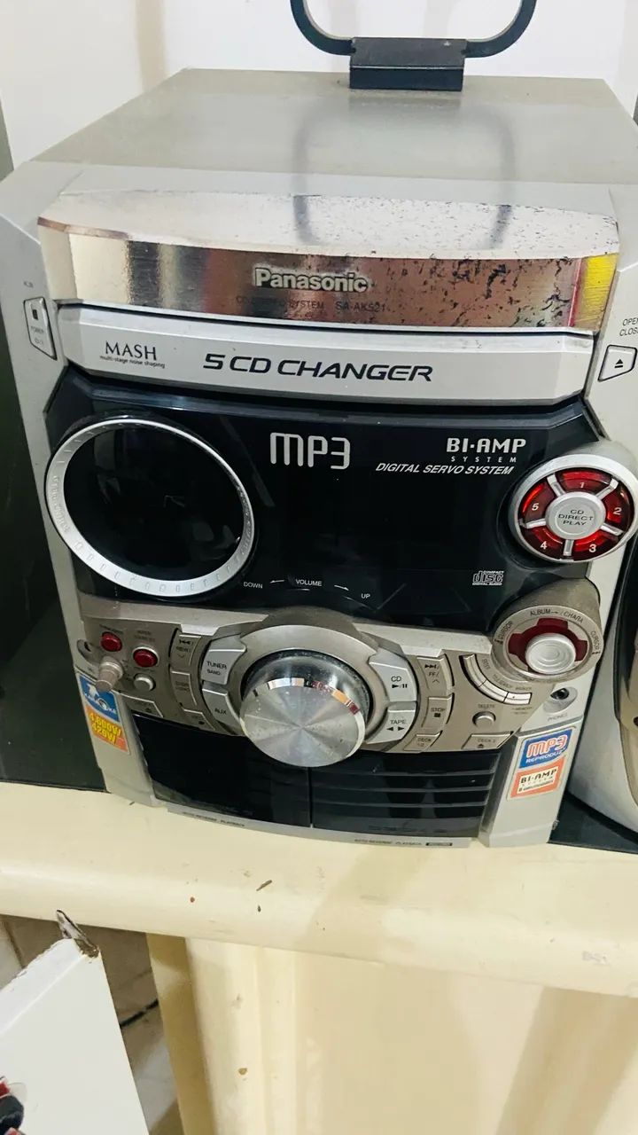 Som Panasonic com Sub 