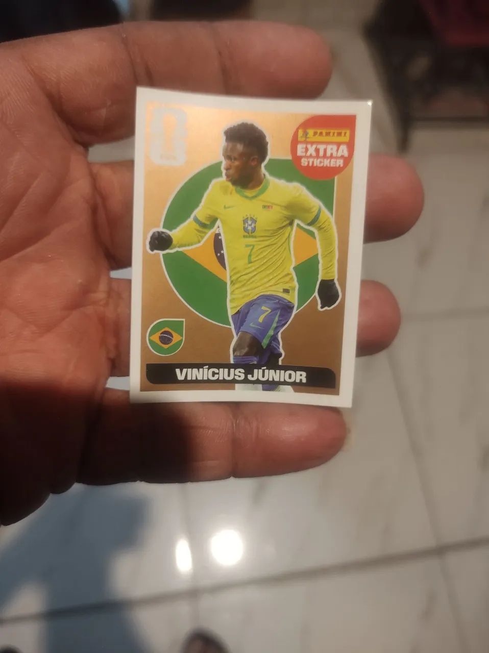 Figurinha BRONZE Vinícius jr  - Foto 2