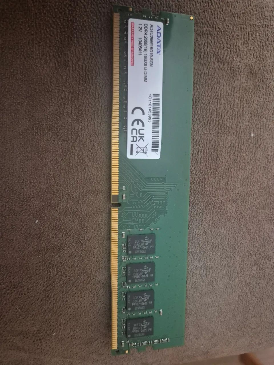 Memória  ddr4 16 gb desktop Adata 