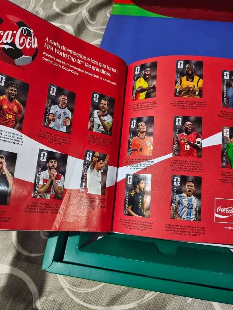 Álbum da copa completo, capa dura prata - Foto 3