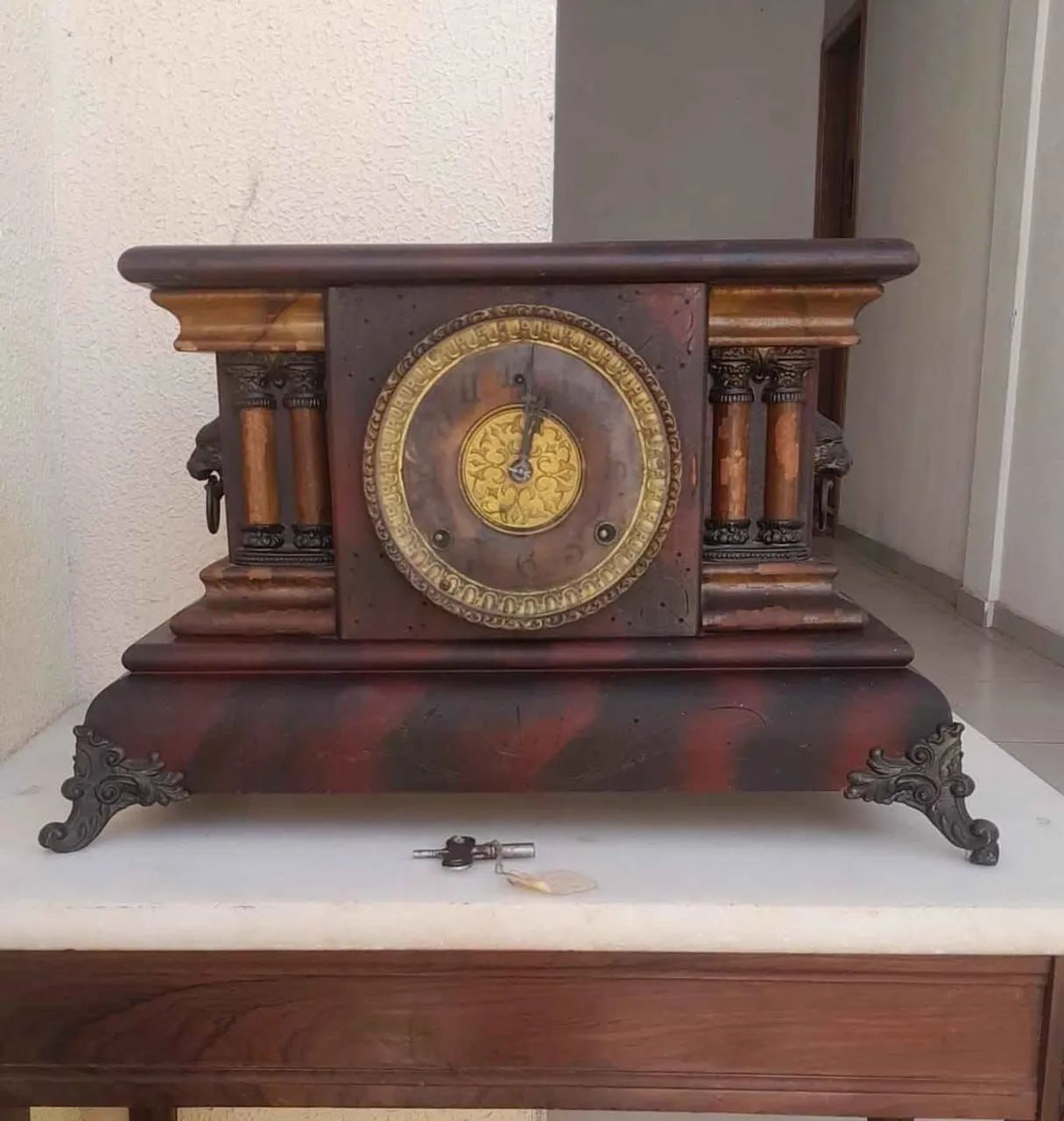 Relogio carrilhão de mesa