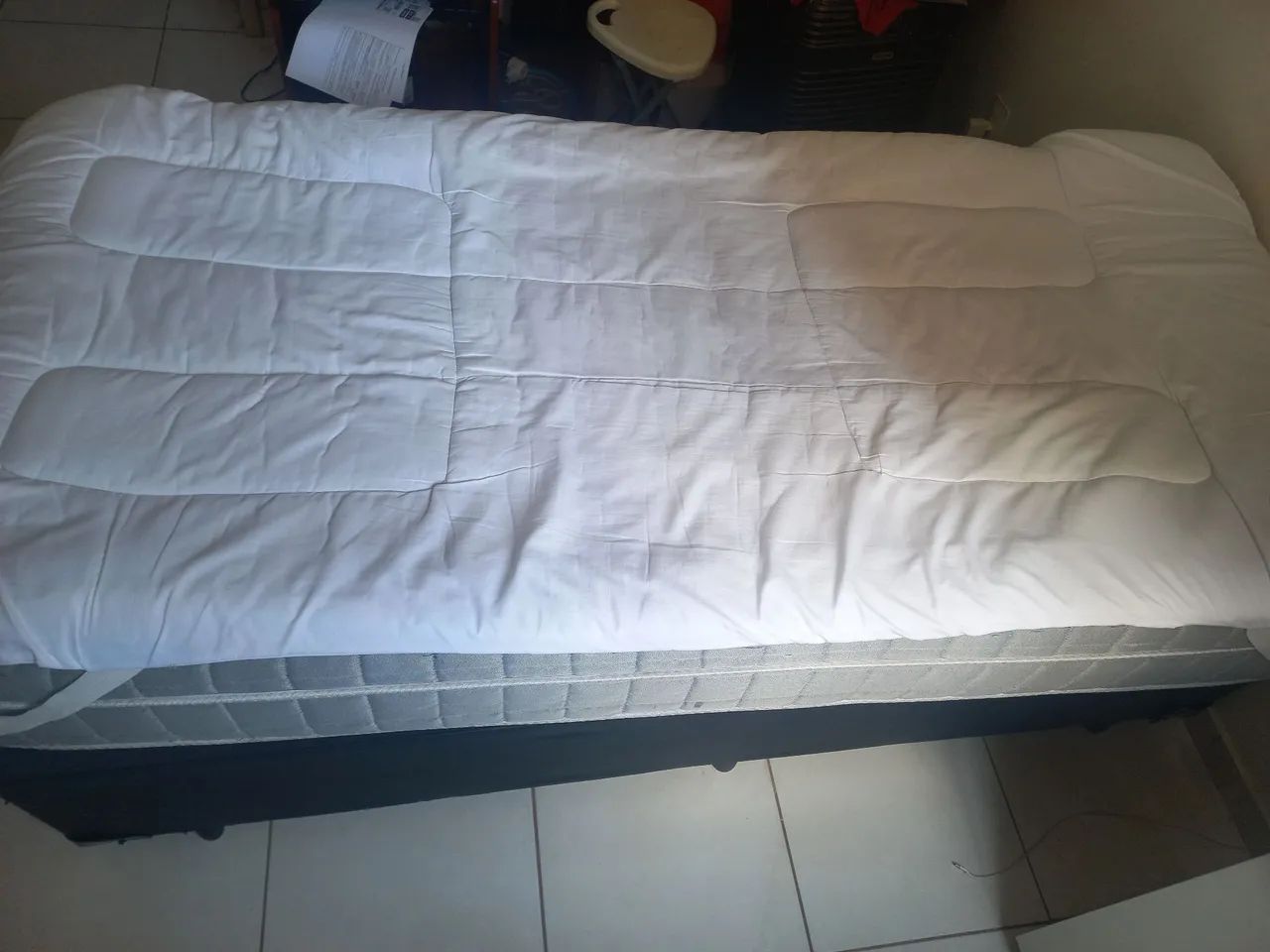 Cama Box Solteiro + Colchão + Pillow Top - Foto 3