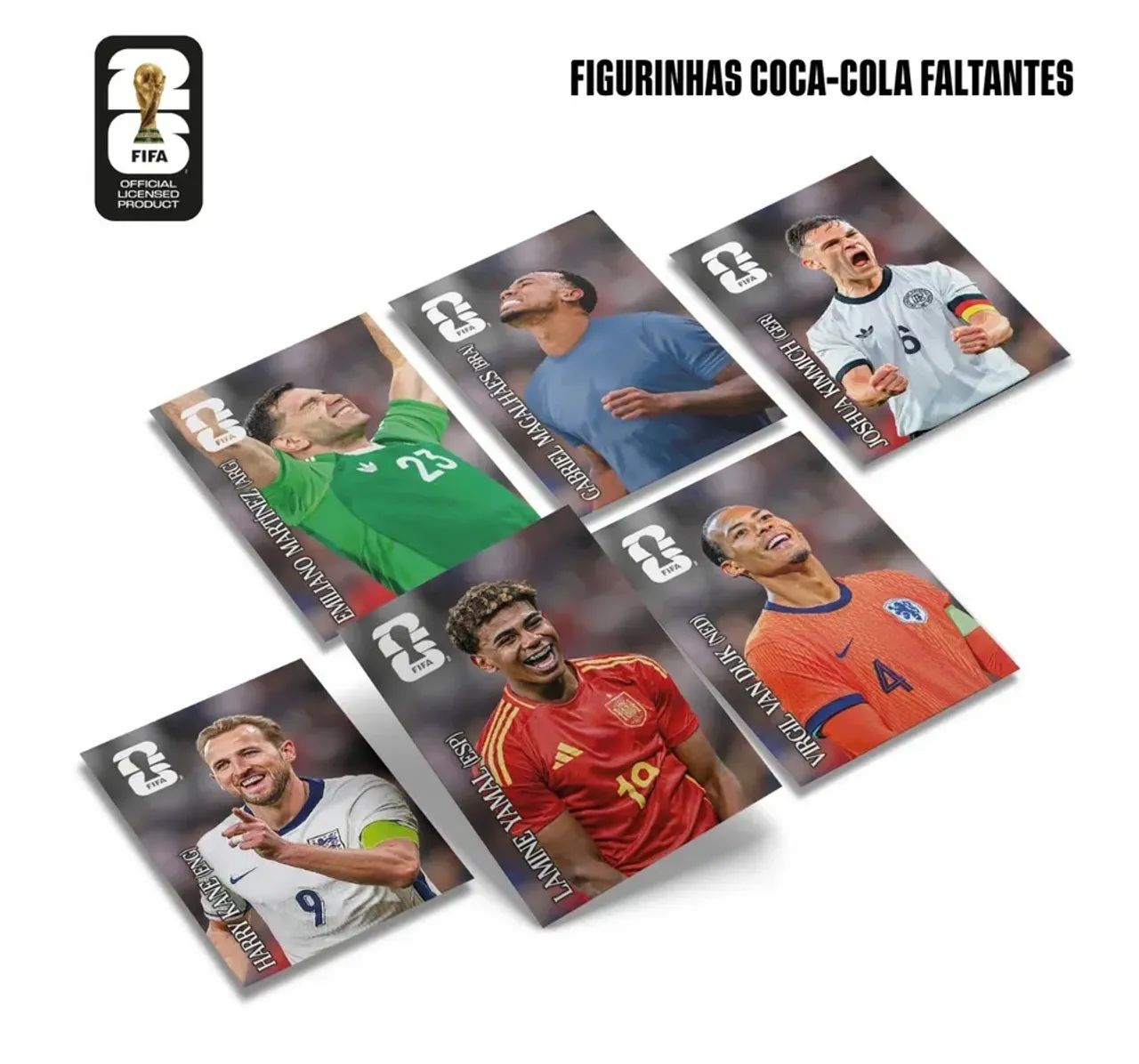 Figurinhas da Copa do Mundo 2026 Avulsas - Foto 2