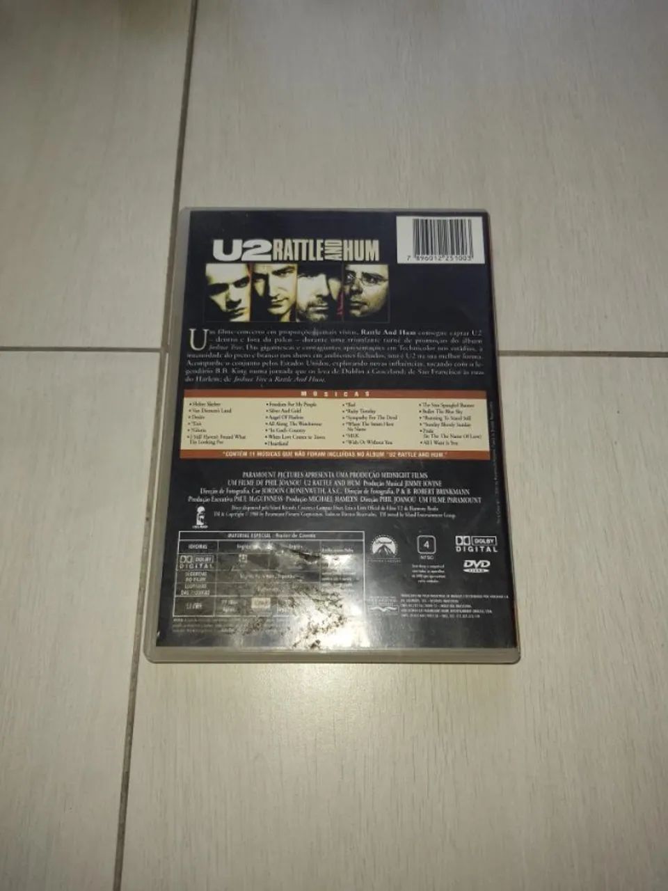 DVD U2 - RATTLE AND HUM - ORIGINAL - Foto 3