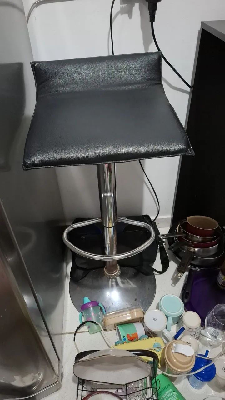 2 banquetas giratórias  - Foto 2