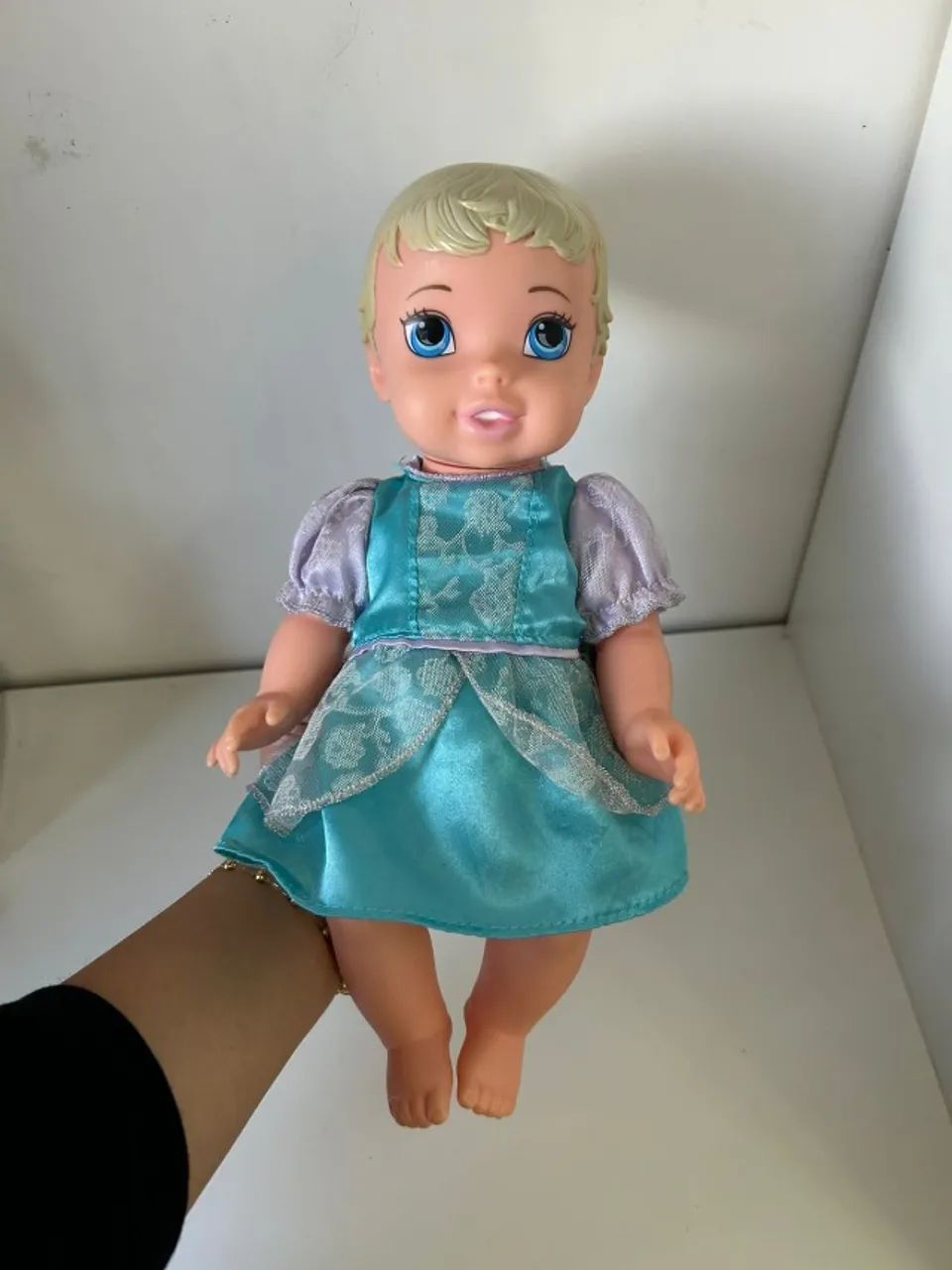 Baby Princesa cinderela com roupa da Ariel de Luxo da Mimo Toys - Foto 5