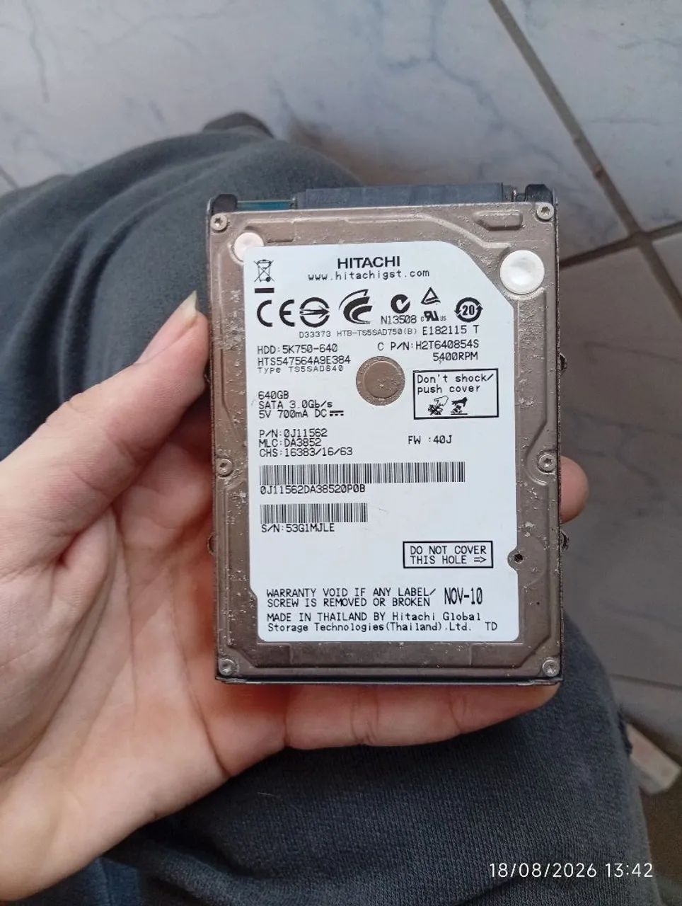 Hd 640gb