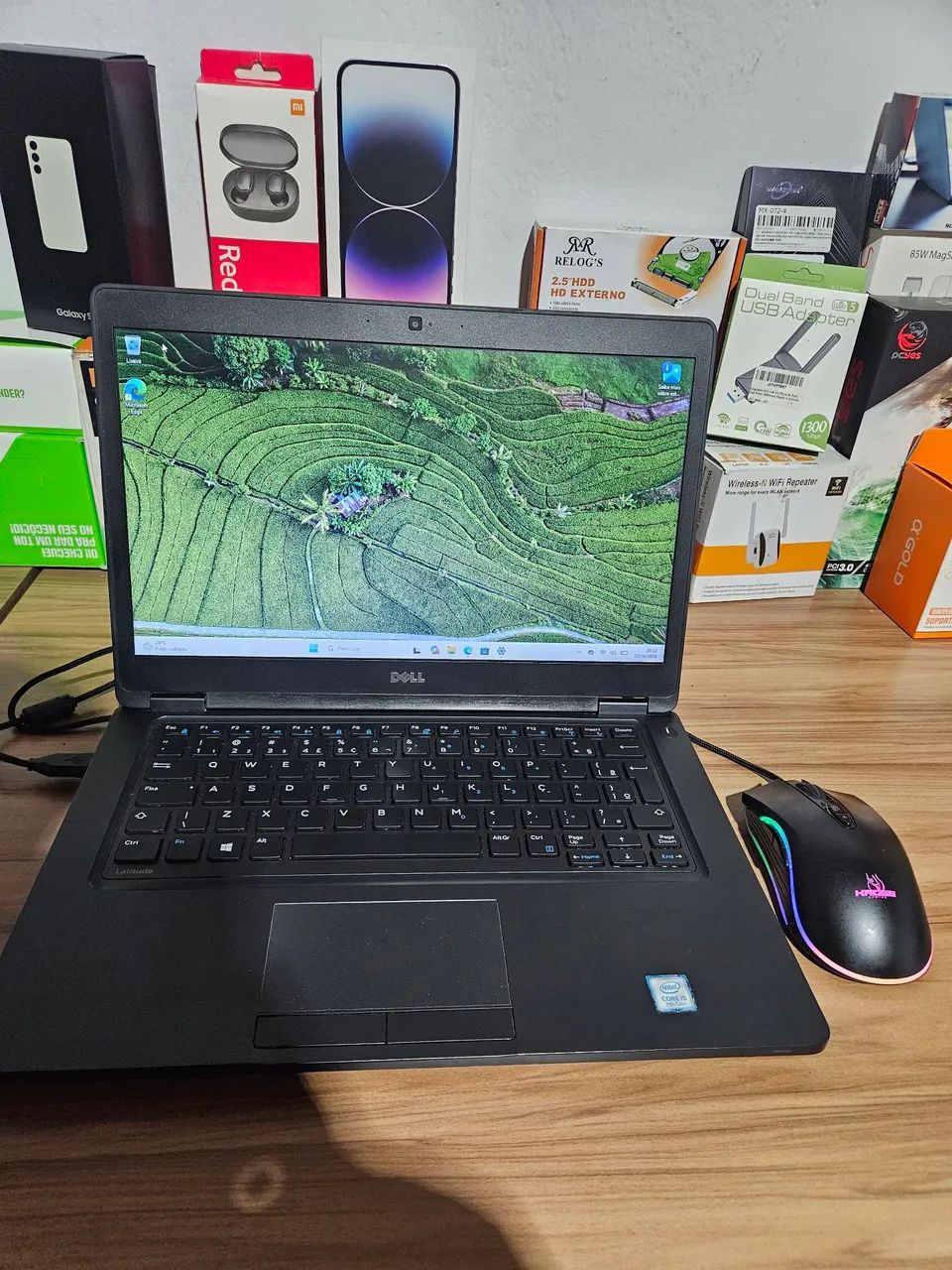 Notebook Dell i5 7TH 8gb ddr4 ssd 256gb M2 Zero - Foto 3