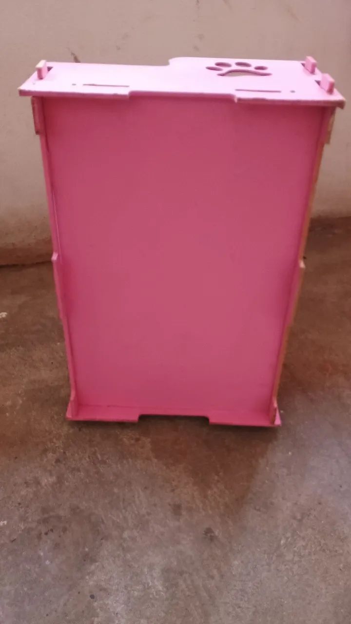 Cama cachorro madeira rosa - Foto 4