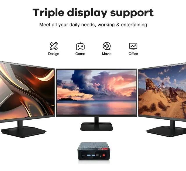 Mini-PC Beelink | AMD Ryzen 5 5500U | 16Gb | RAM 512GB SSD
