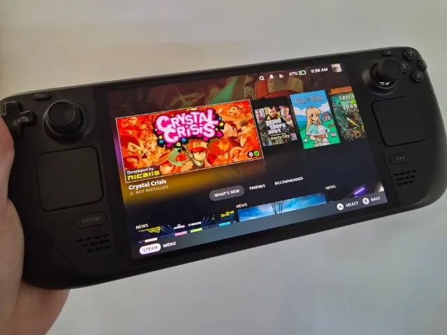 Steam Deck OLED 1TB - Completo com capa, carregador e adaptador para tomada - Foto 2