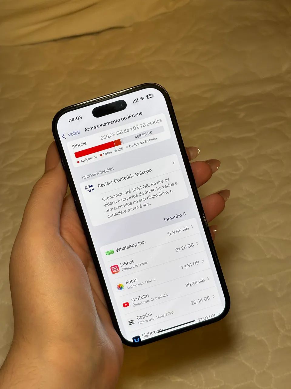 Iphone 14 pro preto - 1TB  - Foto 5