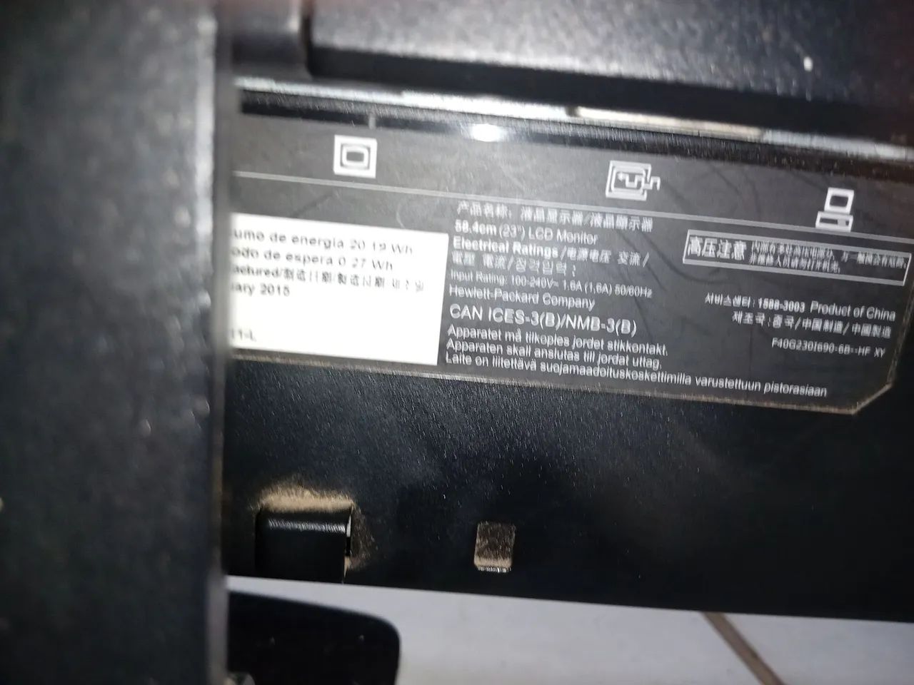 Monitor LCD da hp - Foto 3