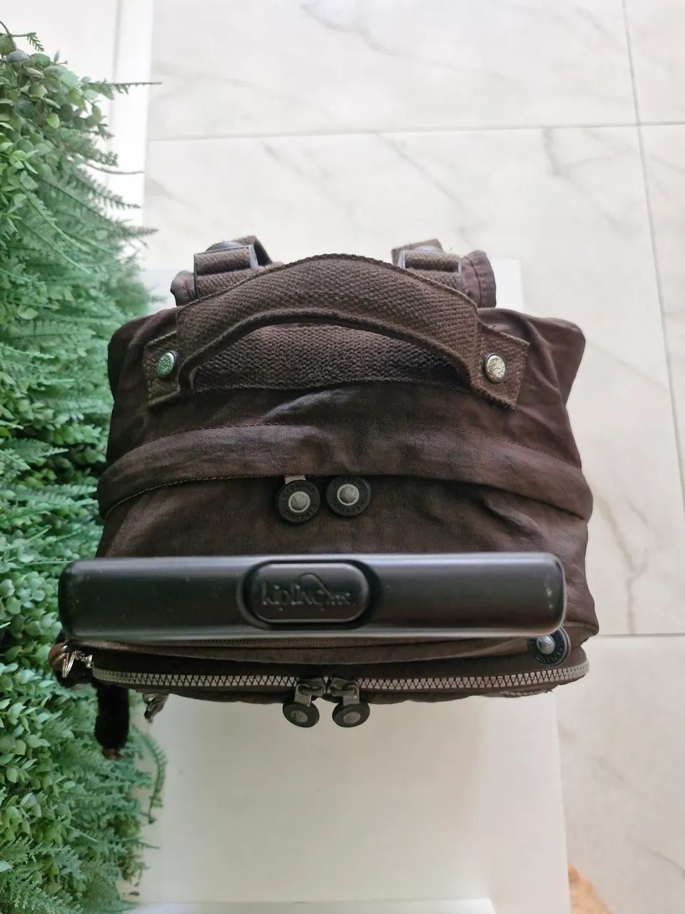 Mochila kipling ORIGINAL 2 rodinhas  - Foto 5