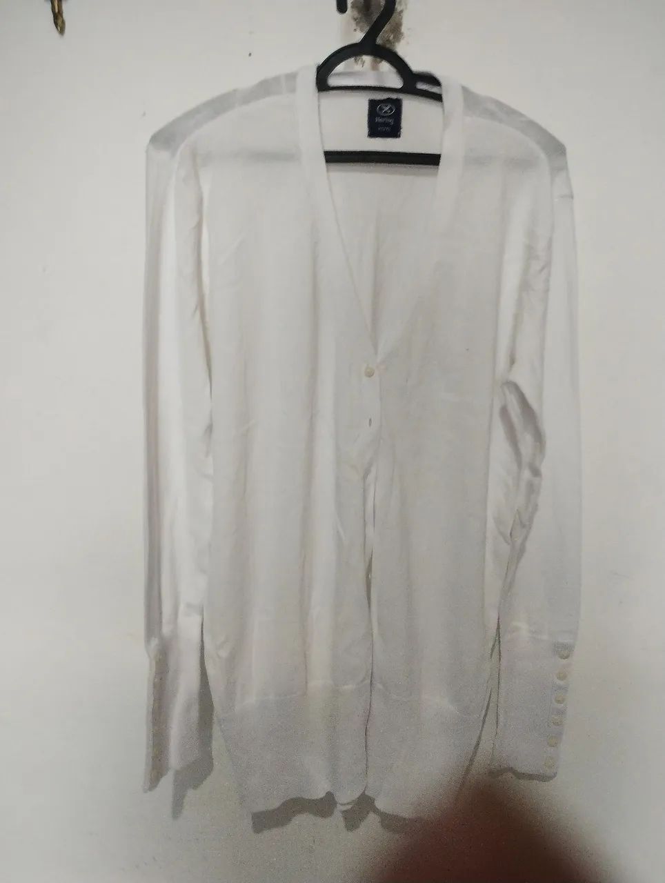 Cardigã xg/xl branco Hering 