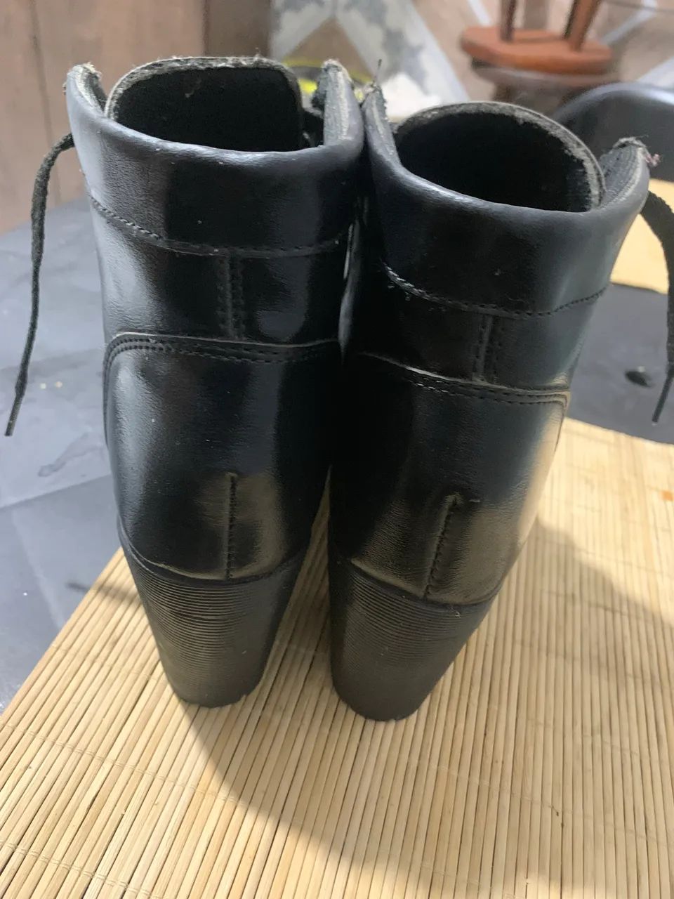 Bota Coturno de Salto - Foto 3