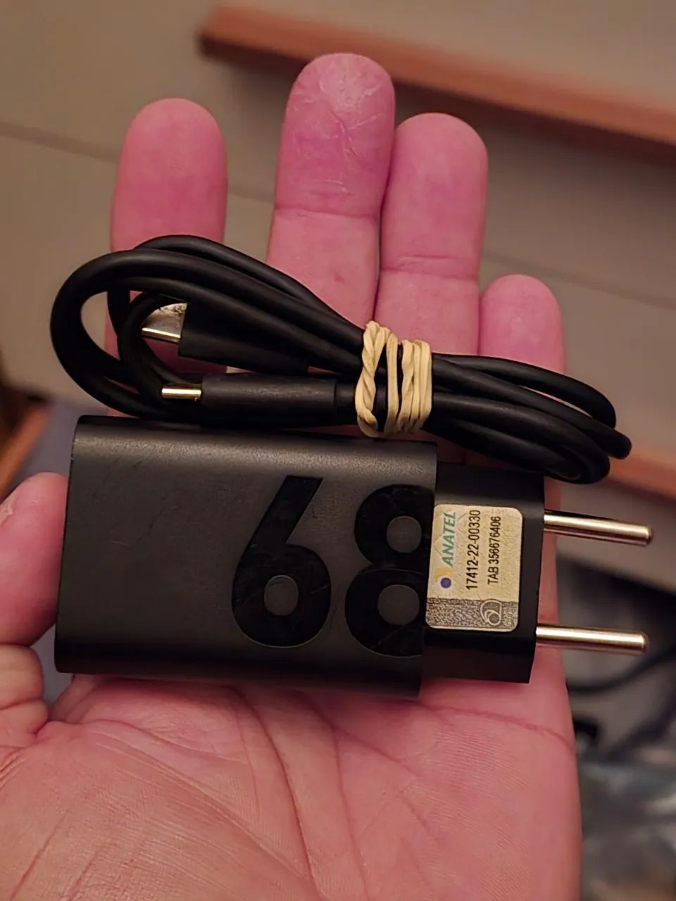 Carregador Motorola 68  watts 
