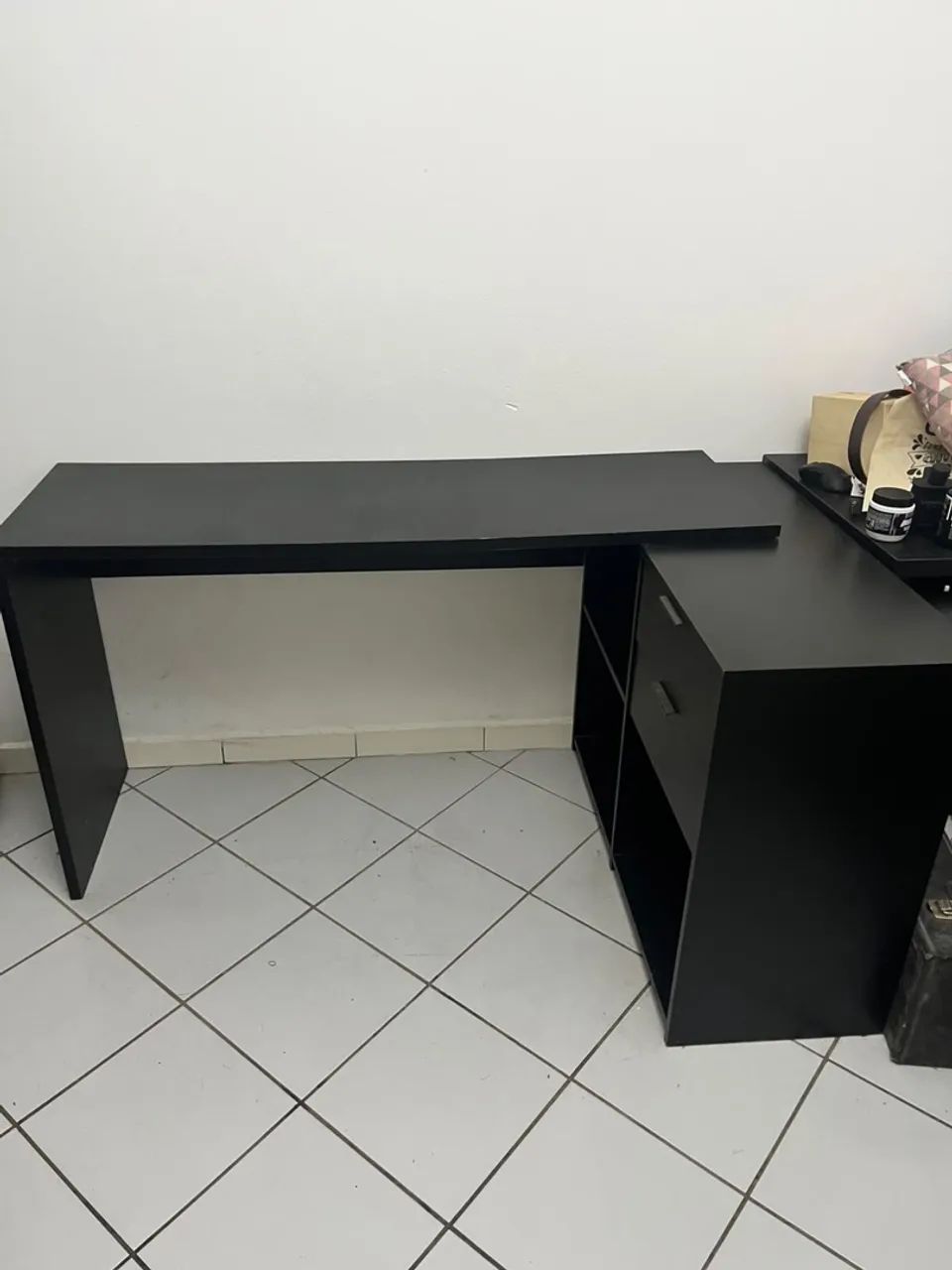 Mesa de escritório em L - Foto 2