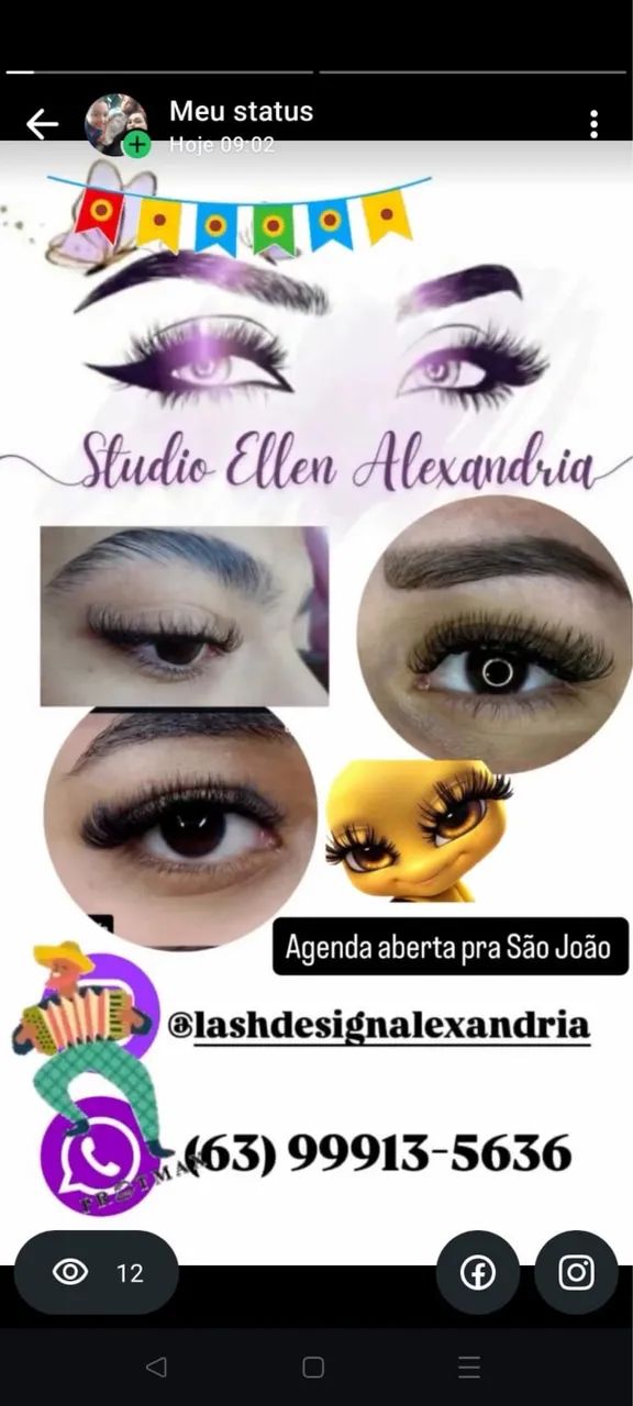 Extensão de cílios 50 reias  - Foto 2