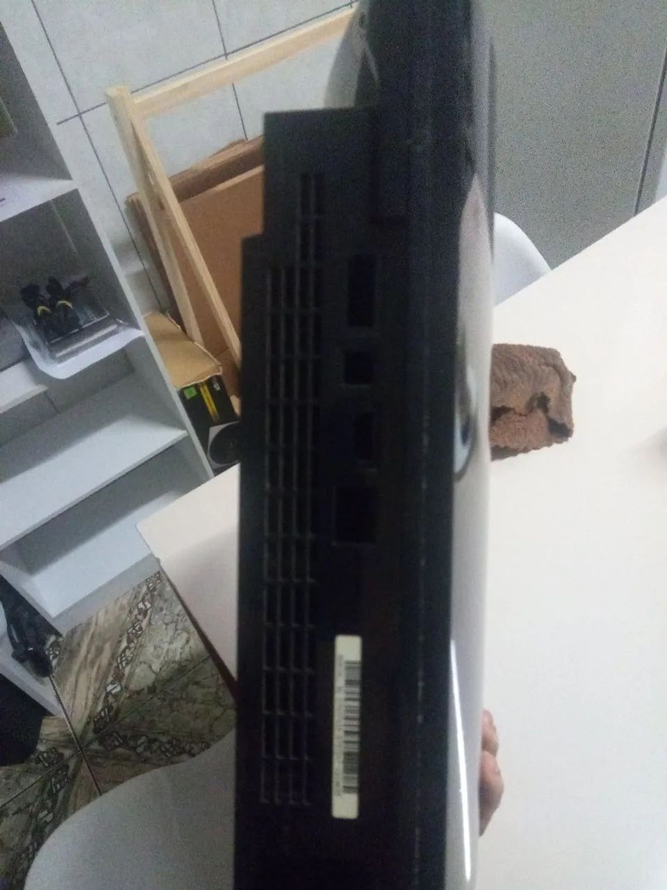Carcaça pra ps3 FAT com o hd dele msm - Foto 2