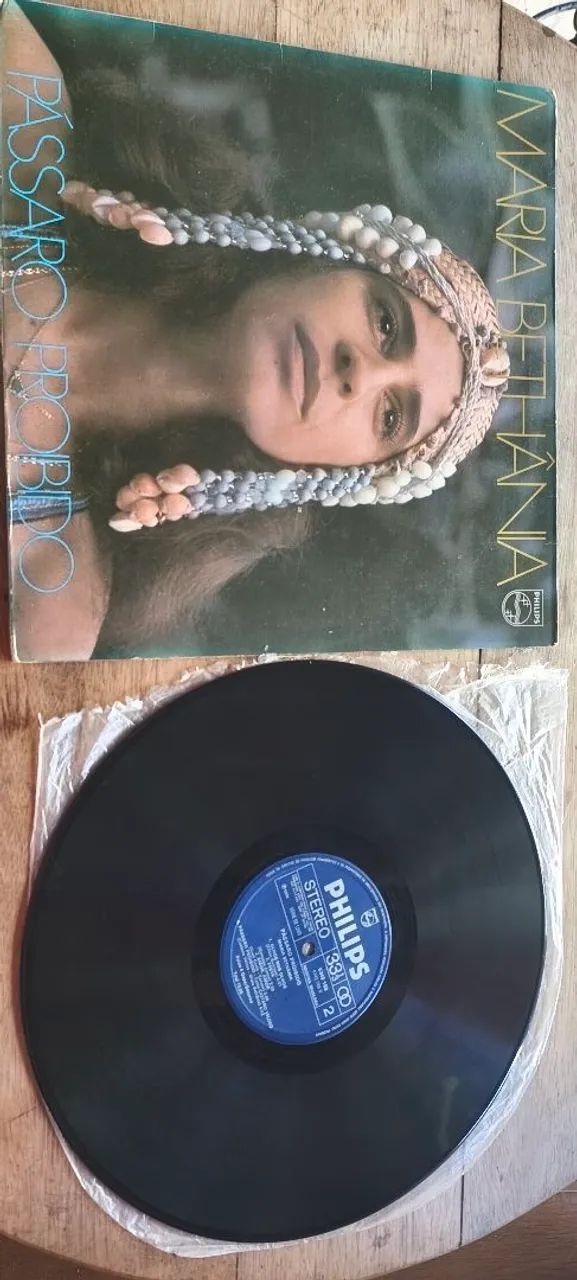 LP Maria Bethânia 1976 Pássaro Proibido 