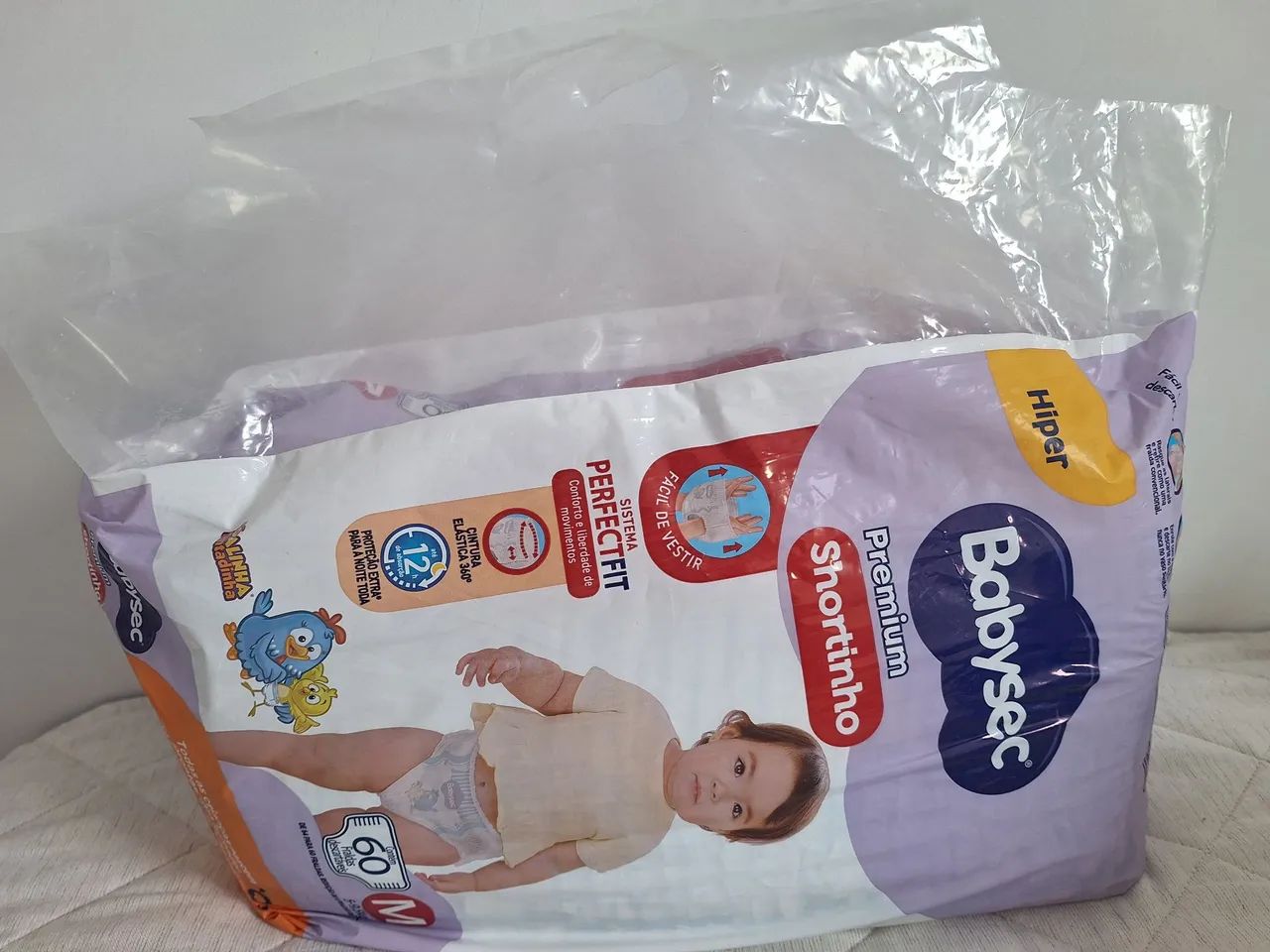 Fralda babysec shortinho 