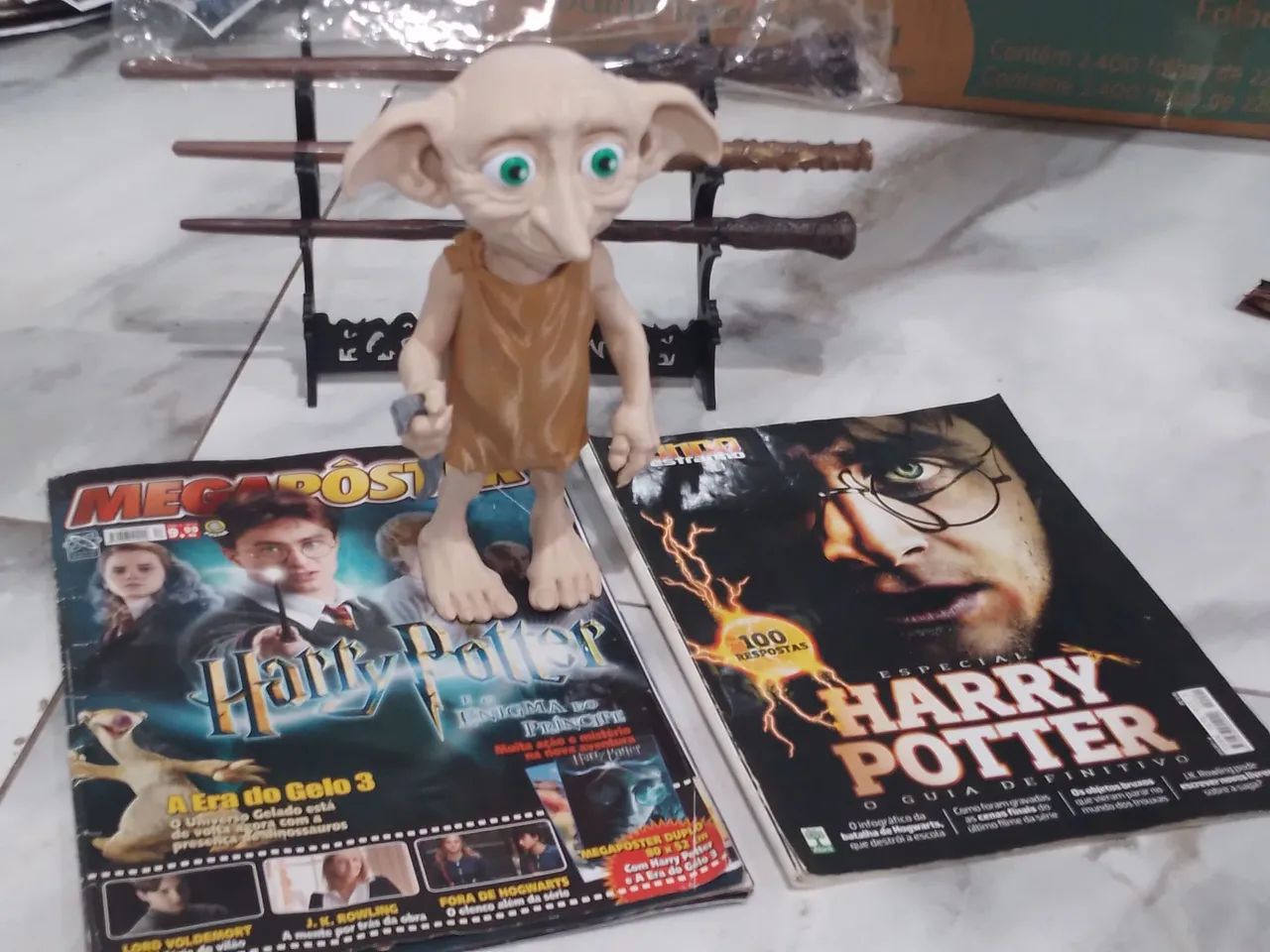Boneco tobby e jogo de varinhas - Foto 3