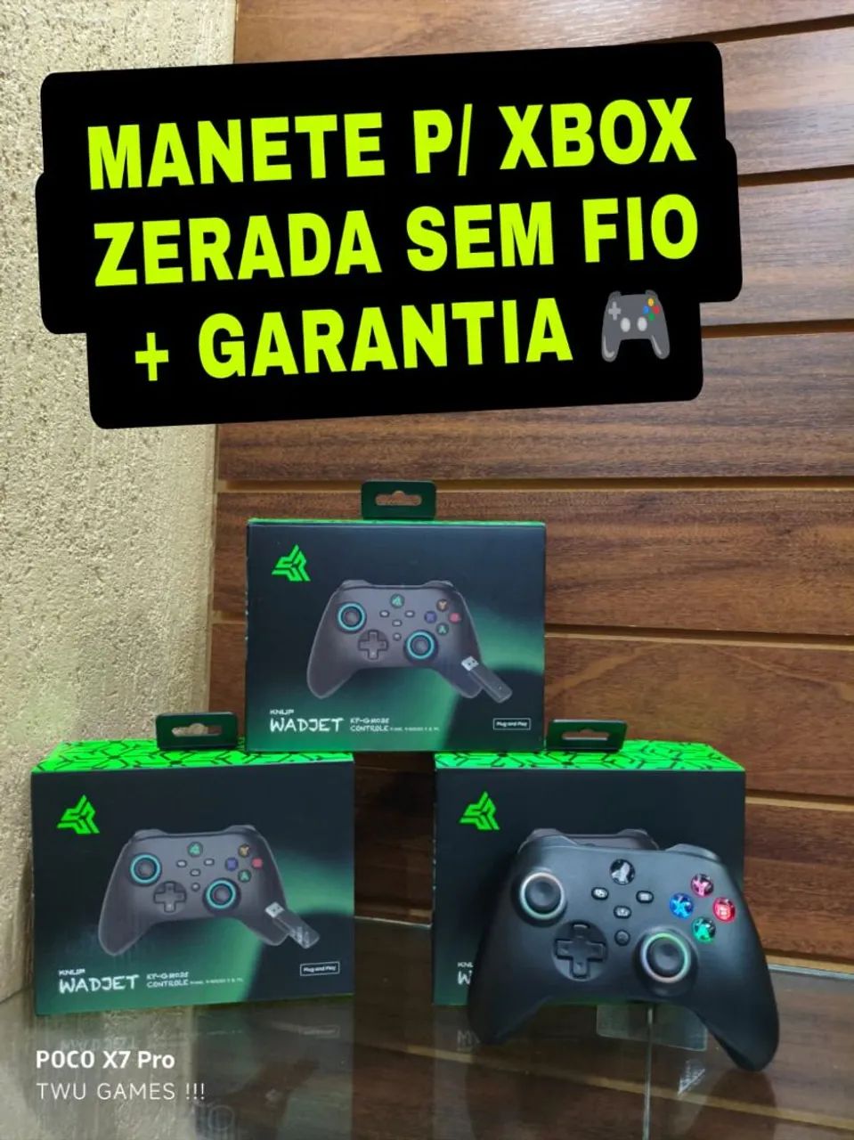 Manete P/ Xbox one zerada 