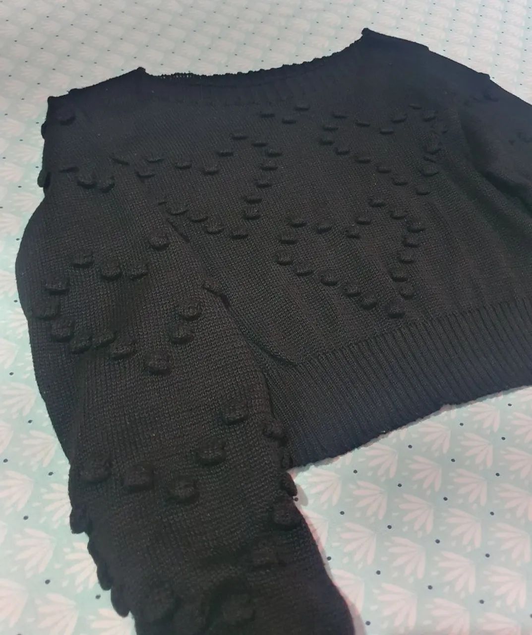 Blusa de frio tricô 