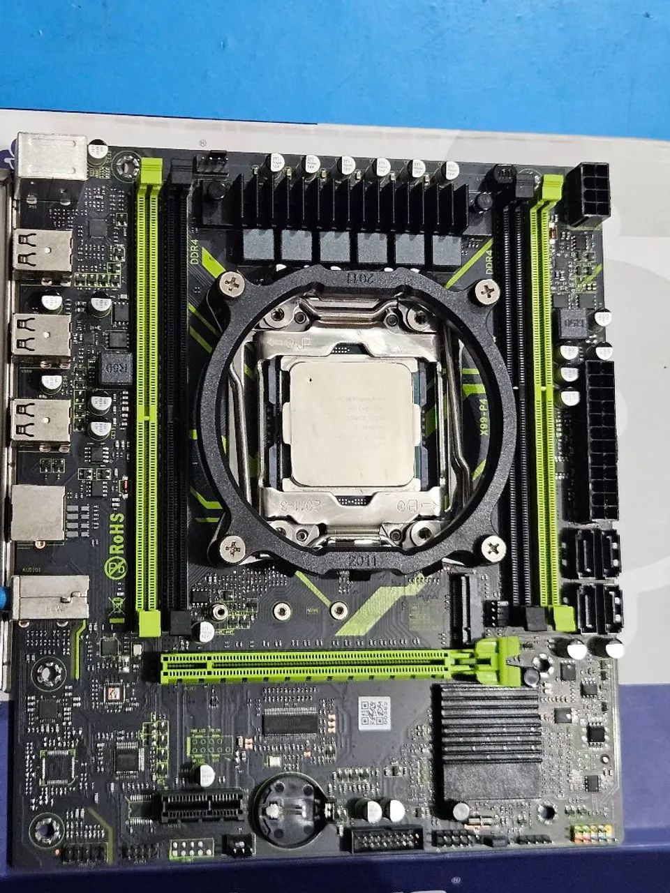 Kit xeon 2630v4 + Cooler e placa mãe  - Foto 3