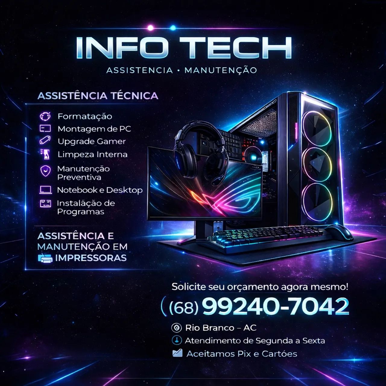 Assistência e Manutenção 