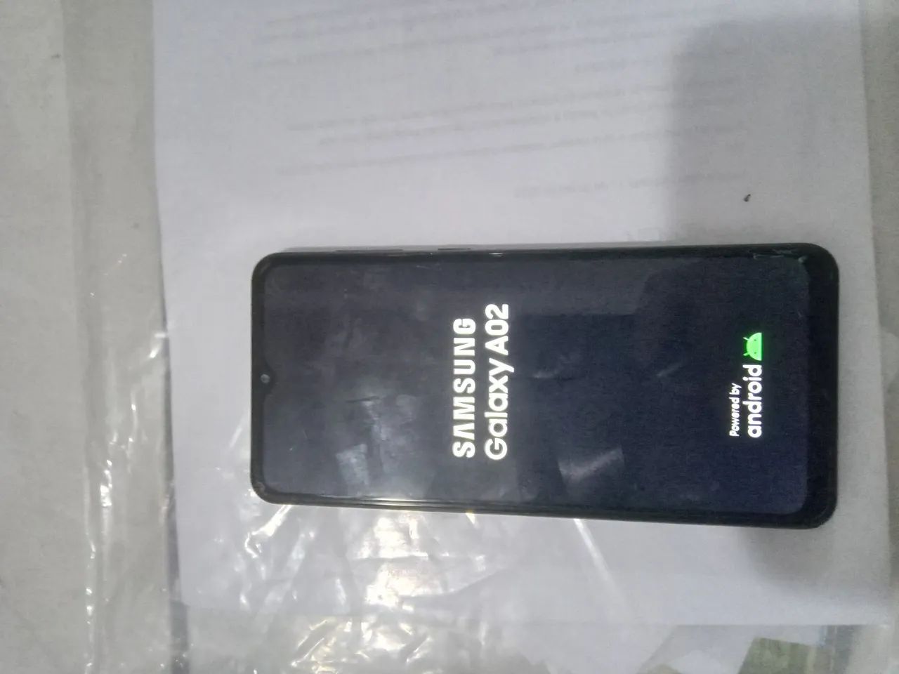 Celular Samsung galáxia A02