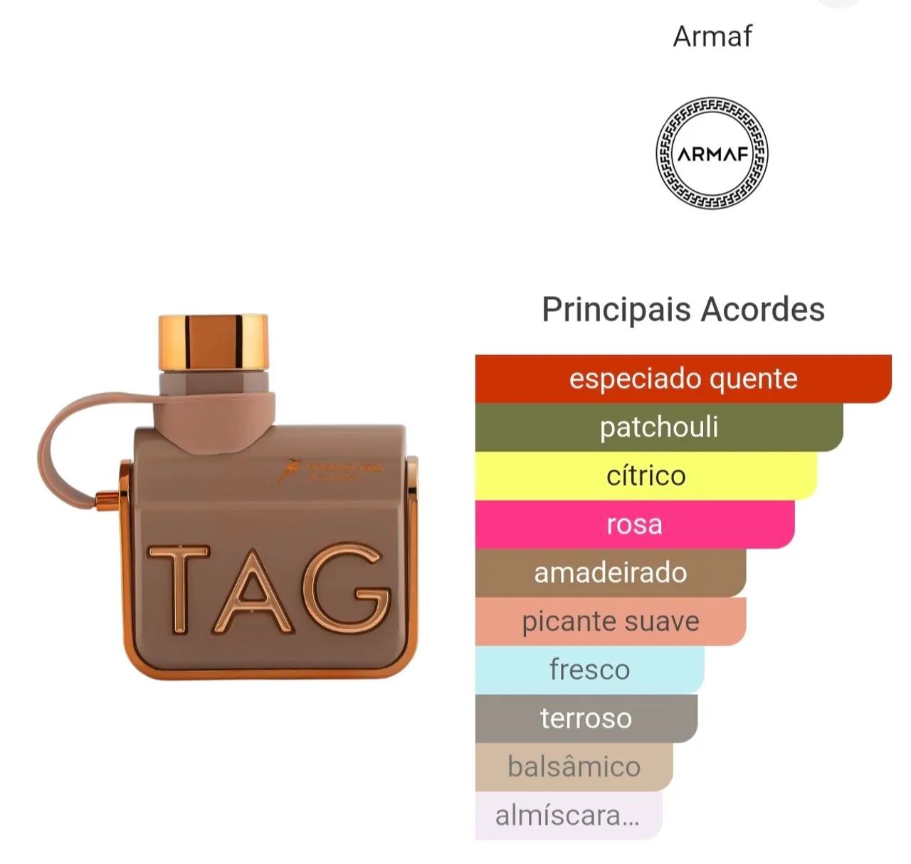 Perfume armaf tag 100ml novo original  - Foto 2