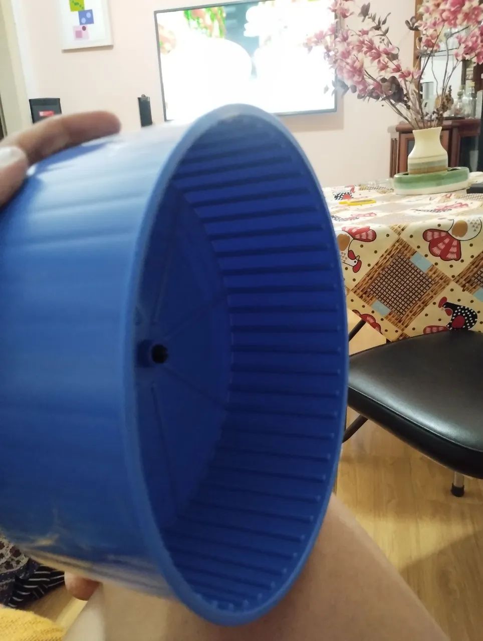 Roda para roedores , hamyster , chinchila, porquinho da Índia, 20 cm - Foto 3