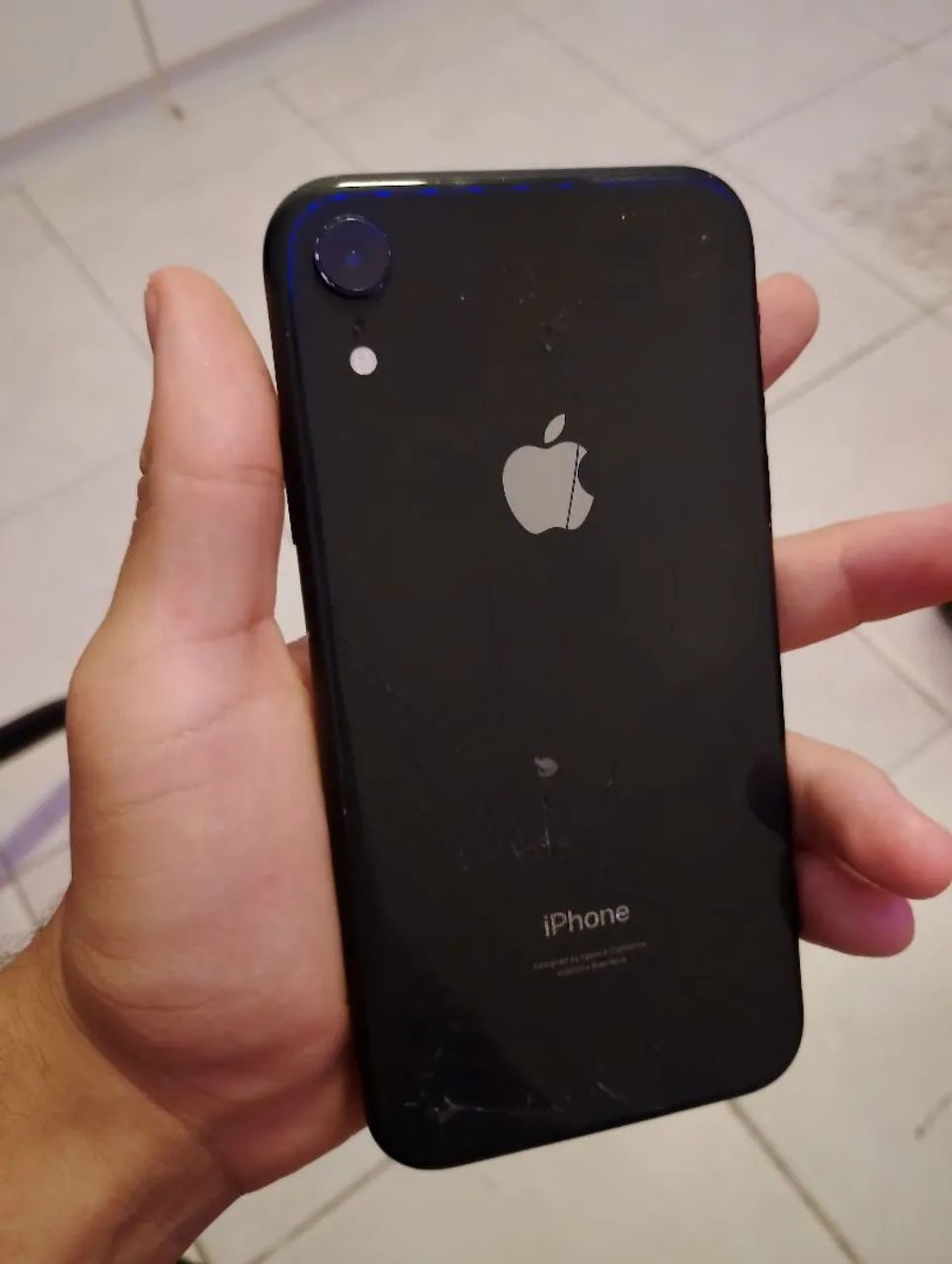 iPhone XR preto de 128 gb PRA SAIR HOJE!! - Foto 2