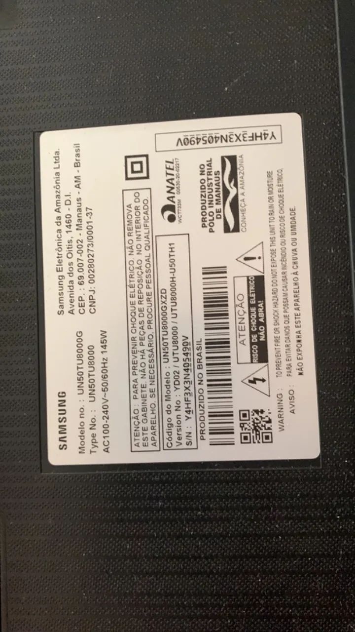 Tv SAMSUNG 50 polegadas( defeito na tela) - Foto 3