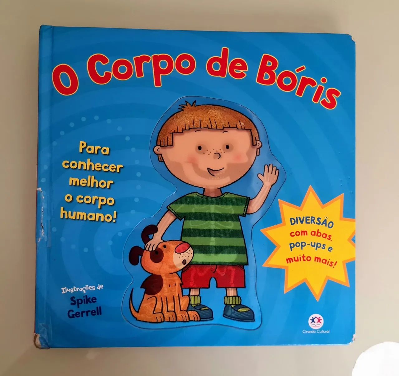 Livro  O corpo de Bóris