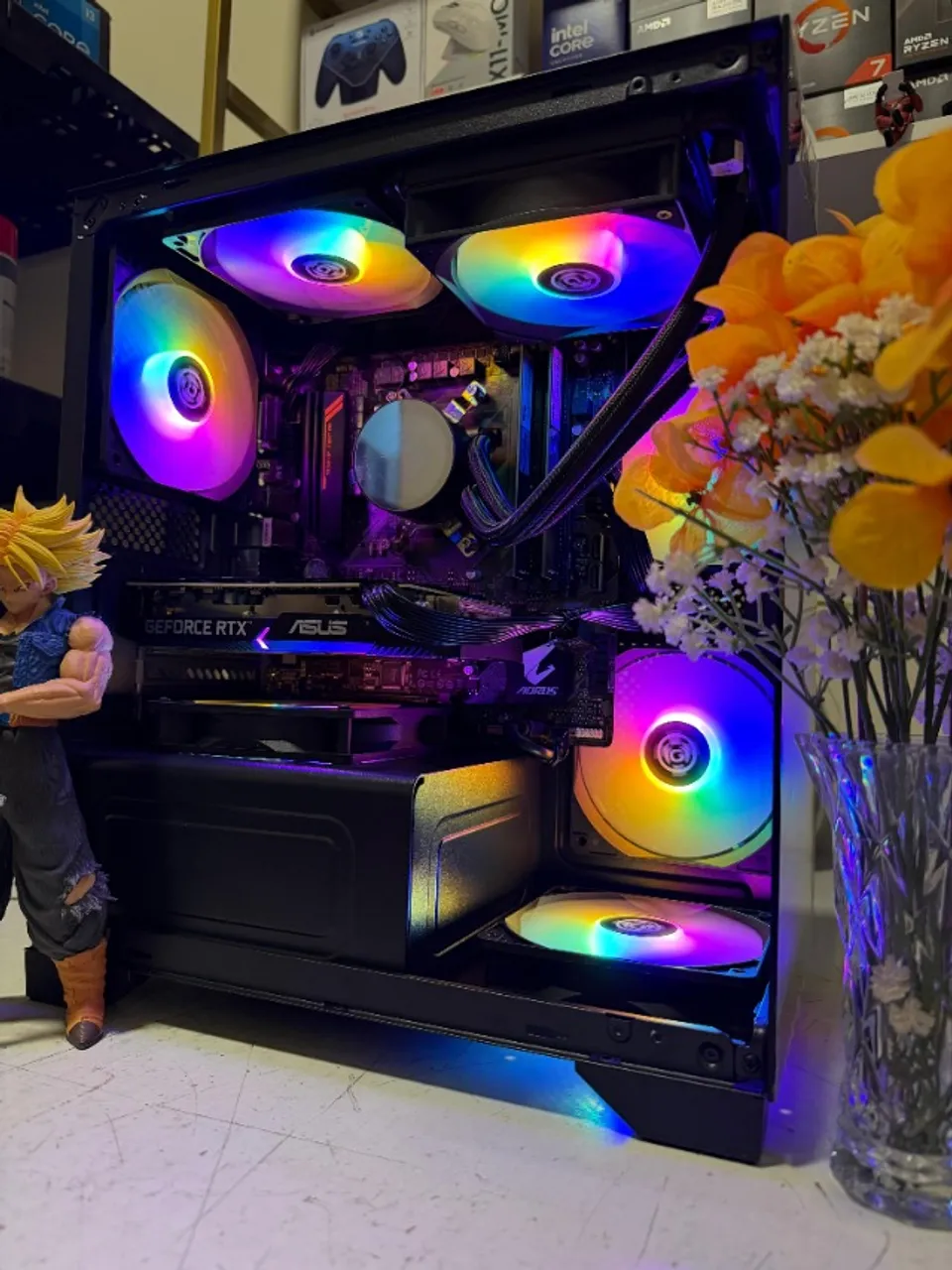 PC Gamer Ryzen 7 5700X RTX 3060 Ti 24GB SSD 1TB - Computadores e