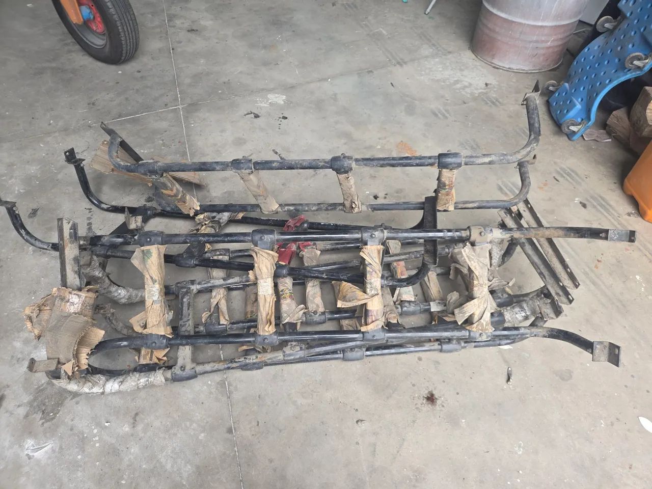 Escada para cabine de caminhões iveco