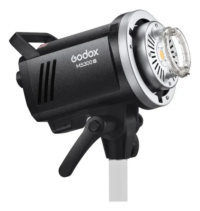 Godox MS300V 300W LED Flash Estúdio iluminação Profissional 300ws Bowens 5600±200K CCT