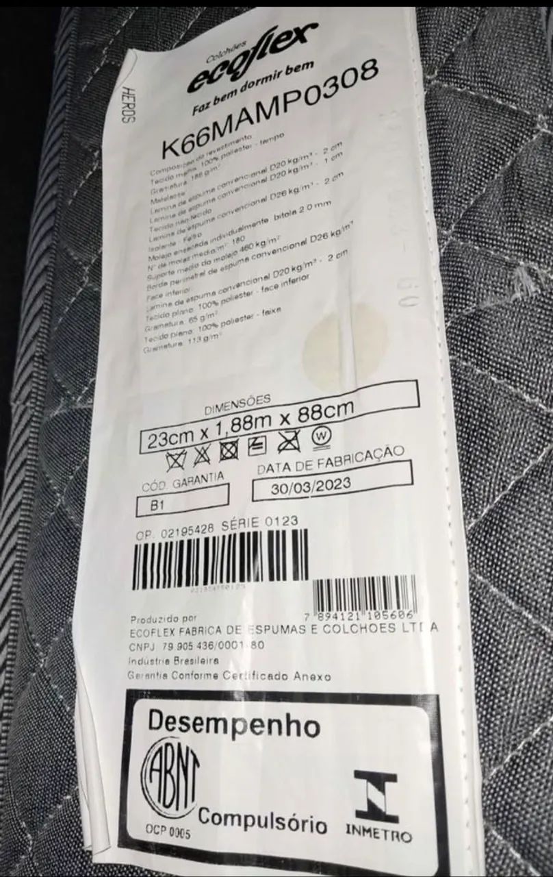 Vendo! Base solteiro, colchão de solteiro e guarda-roupa multiuso solteiro!  - Foto 4