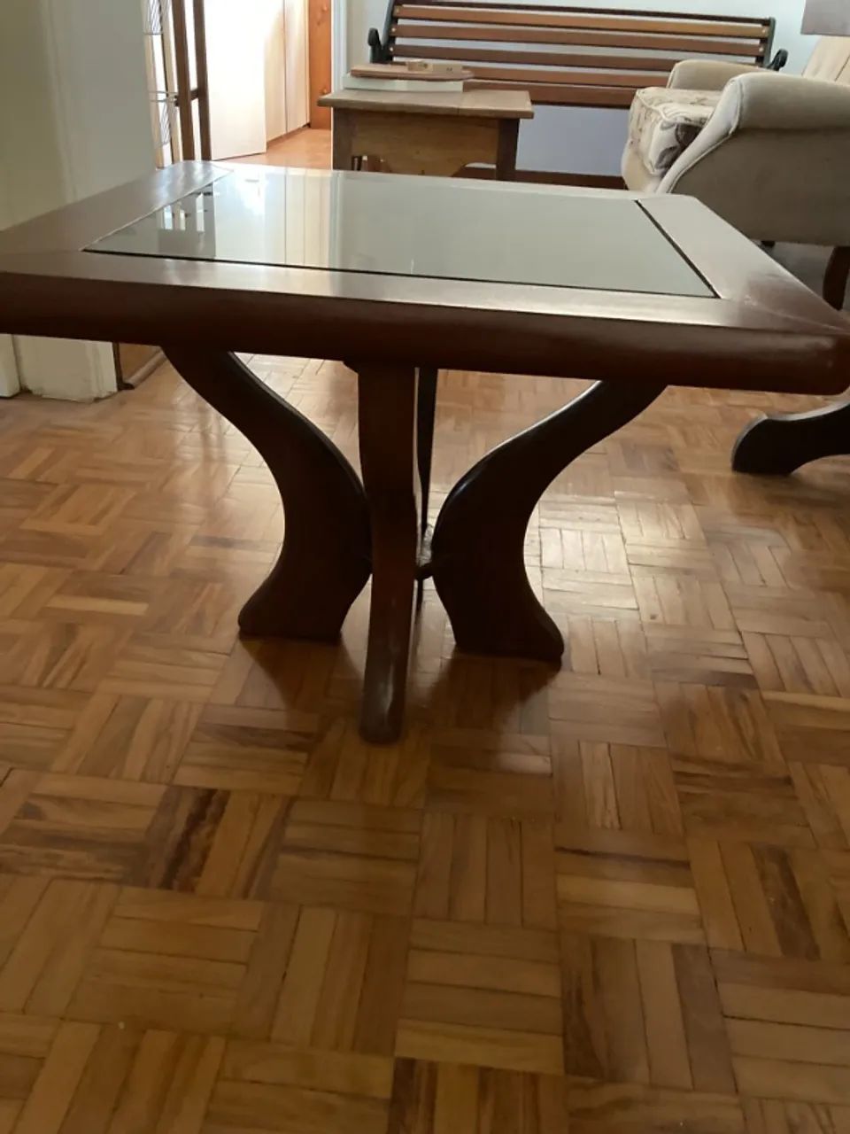 Lindissima Mesa de Centro com tampo de Vidro - Foto 3