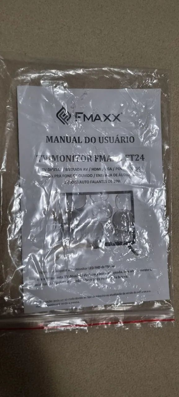 Tv e Monitor Fmaxx Led 24 Polegadas - 5 meses uso - Foto 3