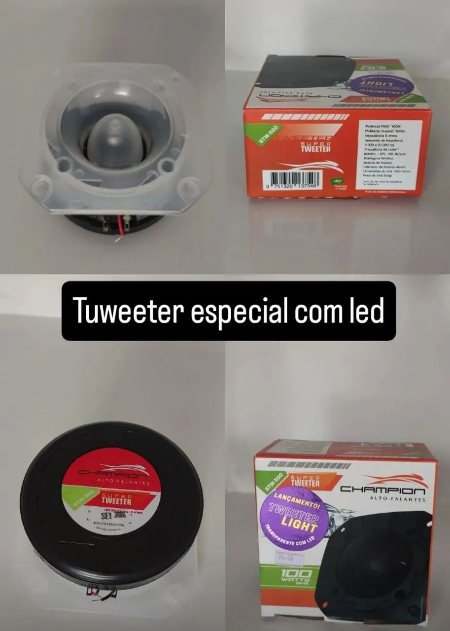 Vende-se tuwiter especial com led